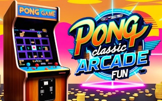 Image Pong Game Classic Arcade Fun!
